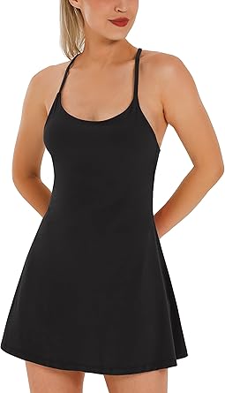 spaghetti strap fit & flare dress spaghetti strap fit & flare dress